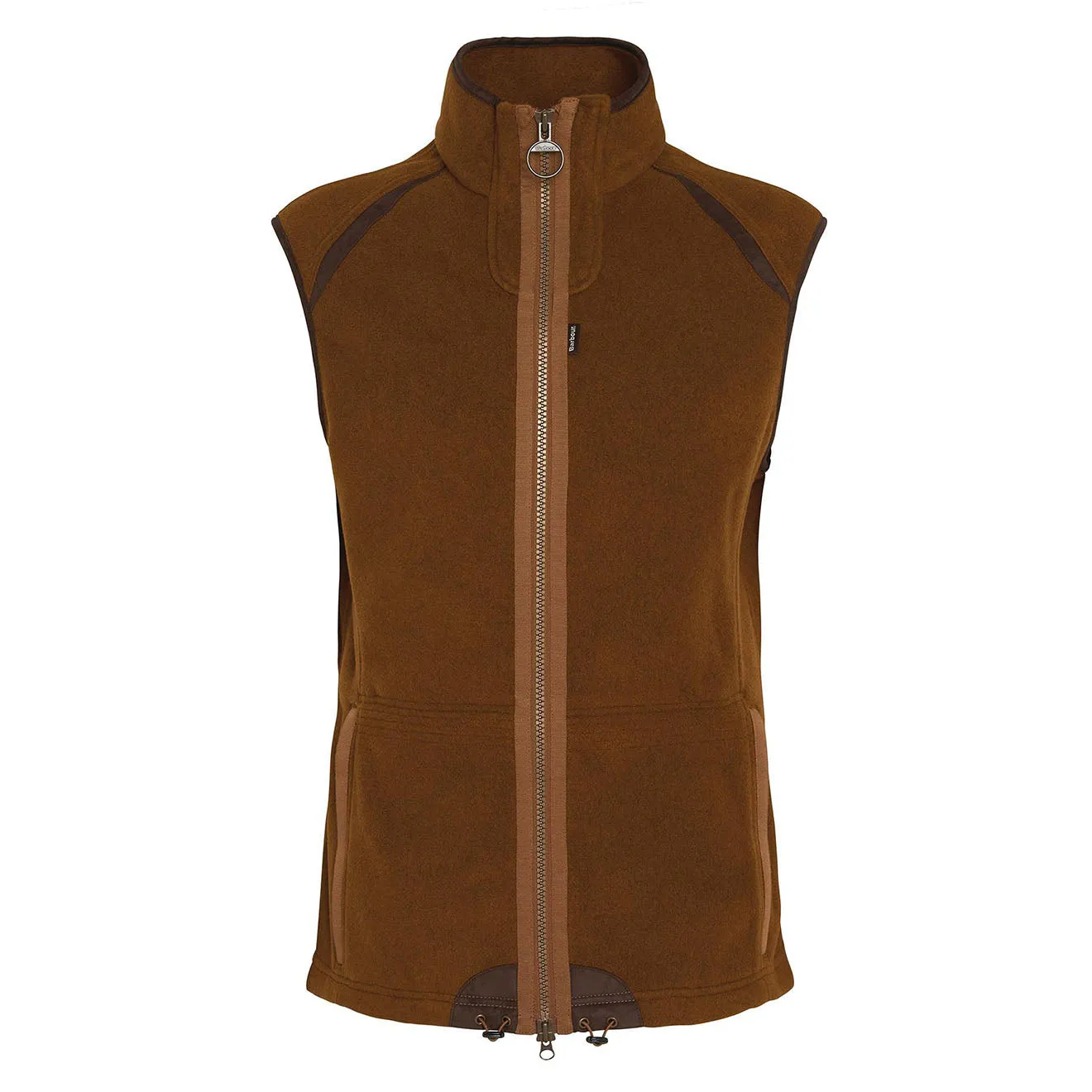 Todays Special Picks Hot Offer Ending Soon Barbour Langdale Fleece Gilet Rust Brown