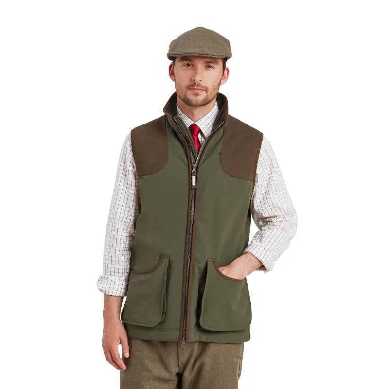 Schoffel Gunby Mens Gilet - Forest Exclusive Online Deal