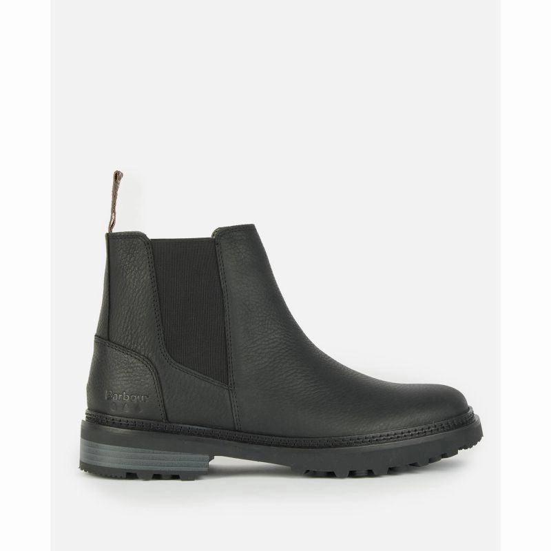 Barbour Ellison Ladies Leather Chelsea Boot - Black Online Exclusive Offer Shop Grab Offer