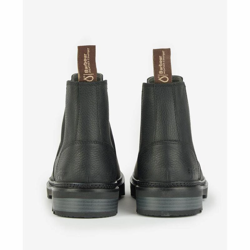 Hot Savings Alert Barbour Ellison Ladies Leather Chelsea Boot - Black
