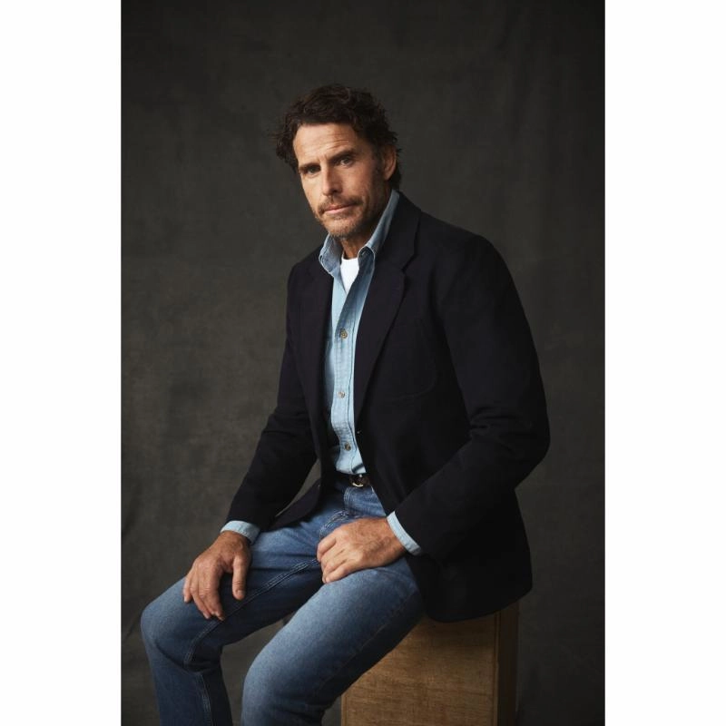 R.M.Williams Classic Mens Shirt - Indigo Mega Sale Now Surprise Discount Today