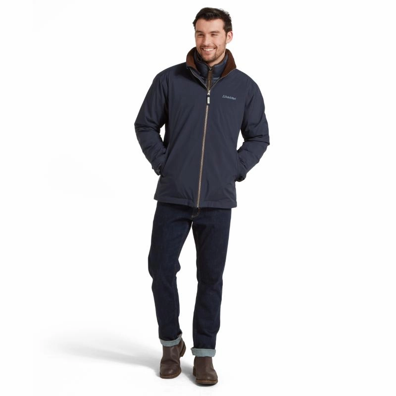 Schoffel Egleton Mens Venturi Lightweight Wateproof Jacket - True Navy Trending Savings Now Surprise Discount Today