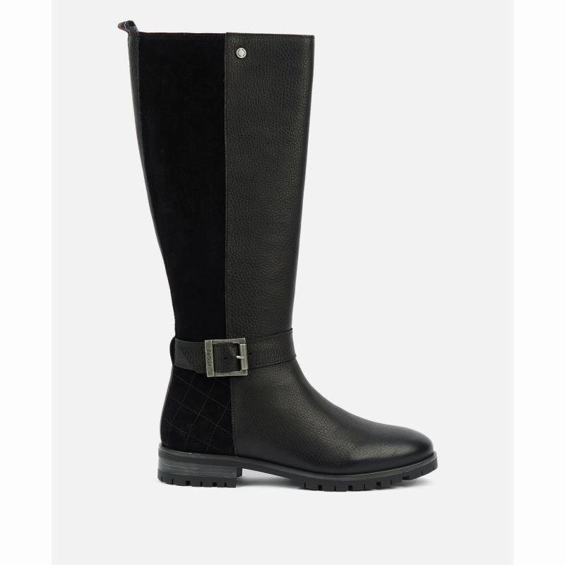Barbour Alisha Ladies Tall Boots - Black Exclusive Hot Pick Grab the Deal Now