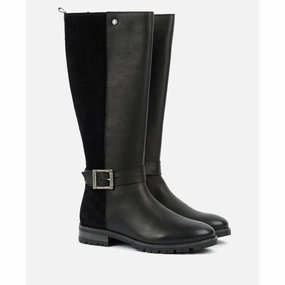 Clearance Event Today Shop Todays Picks Barbour Alisha Ladies Tall Boots - Black