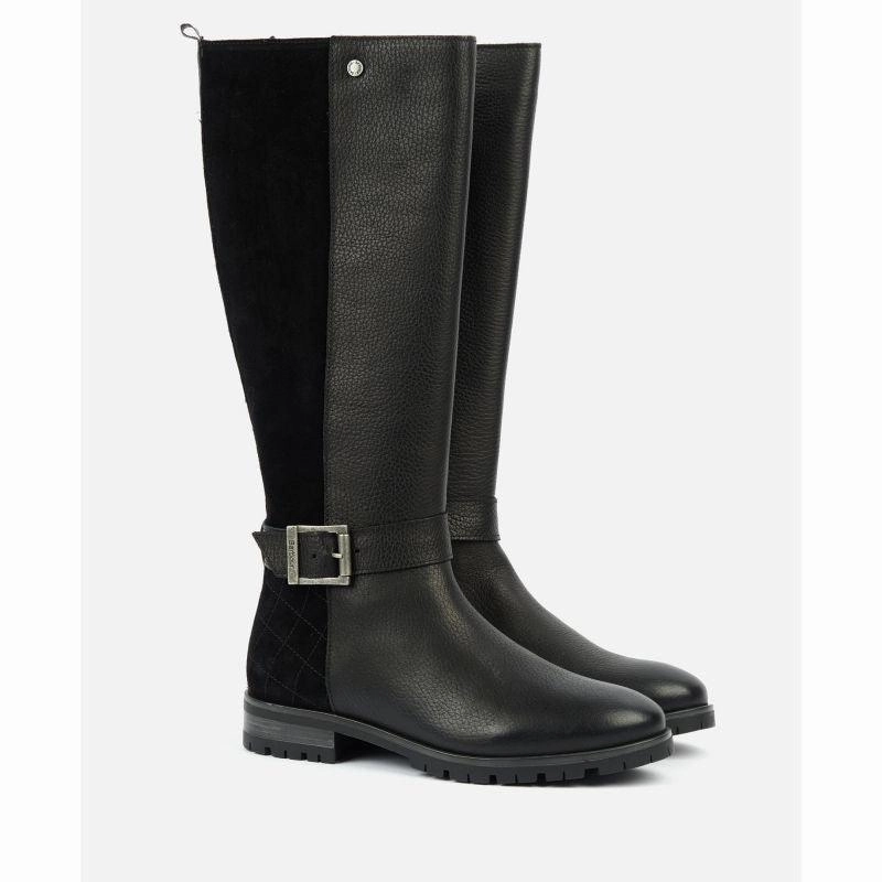 Clearance Event Today Shop Todays Picks Barbour Alisha Ladies Tall Boots - Black