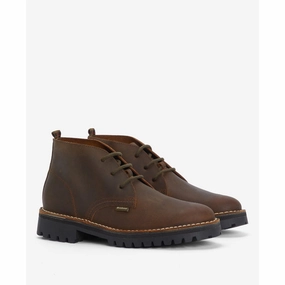 Barbour Hobart Mens Chukka Boot - Brown Dont Miss Hot Deals