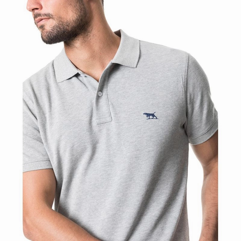 Rodd & Gunn Gunn Mens Polo Shirt - Dusk Shop the Best Deals Instant Discount
