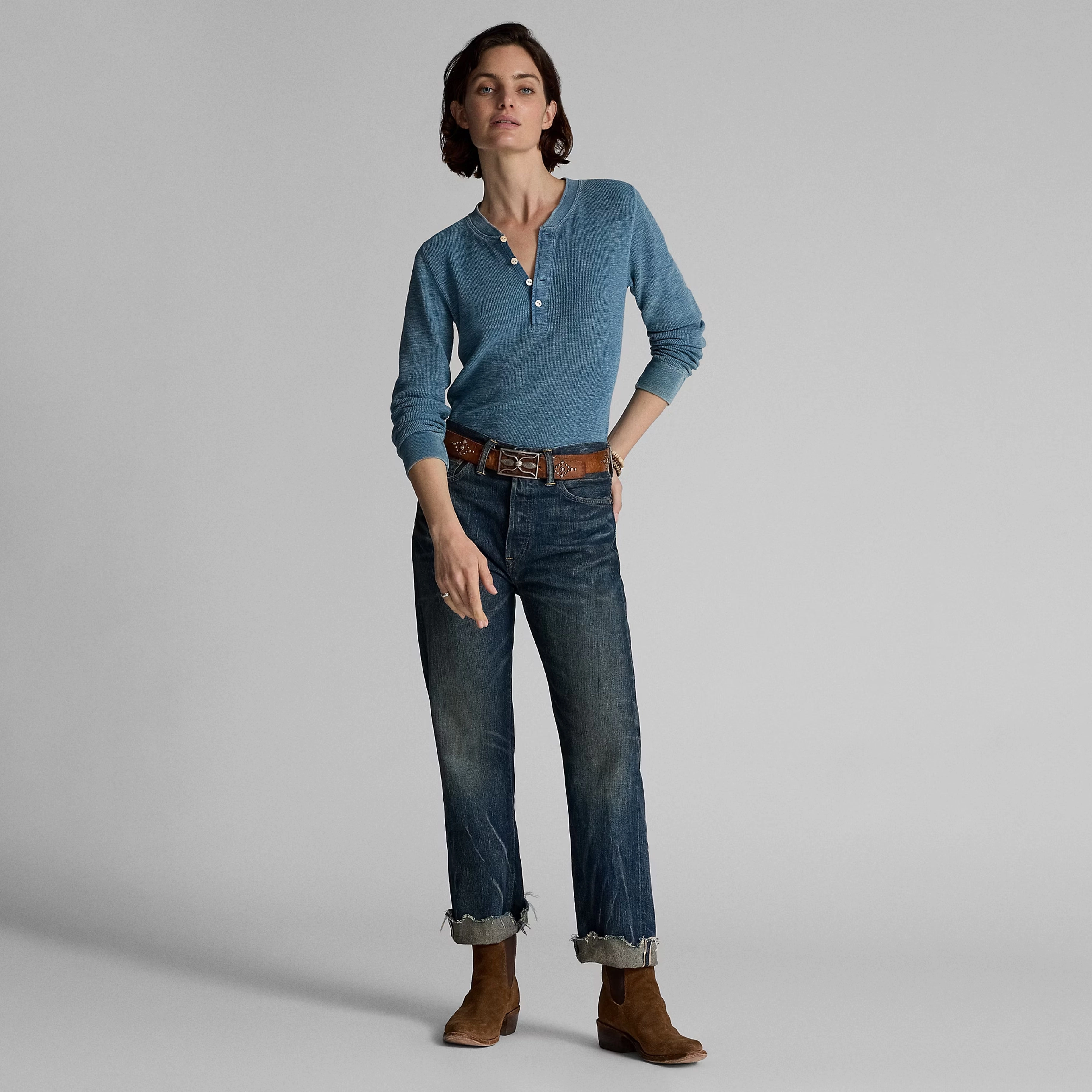 Rrl By Ralph Lauren Womens Boy Fit Straight Jeans Danni Wash Weekend Flash Offer Shop Smart Deals