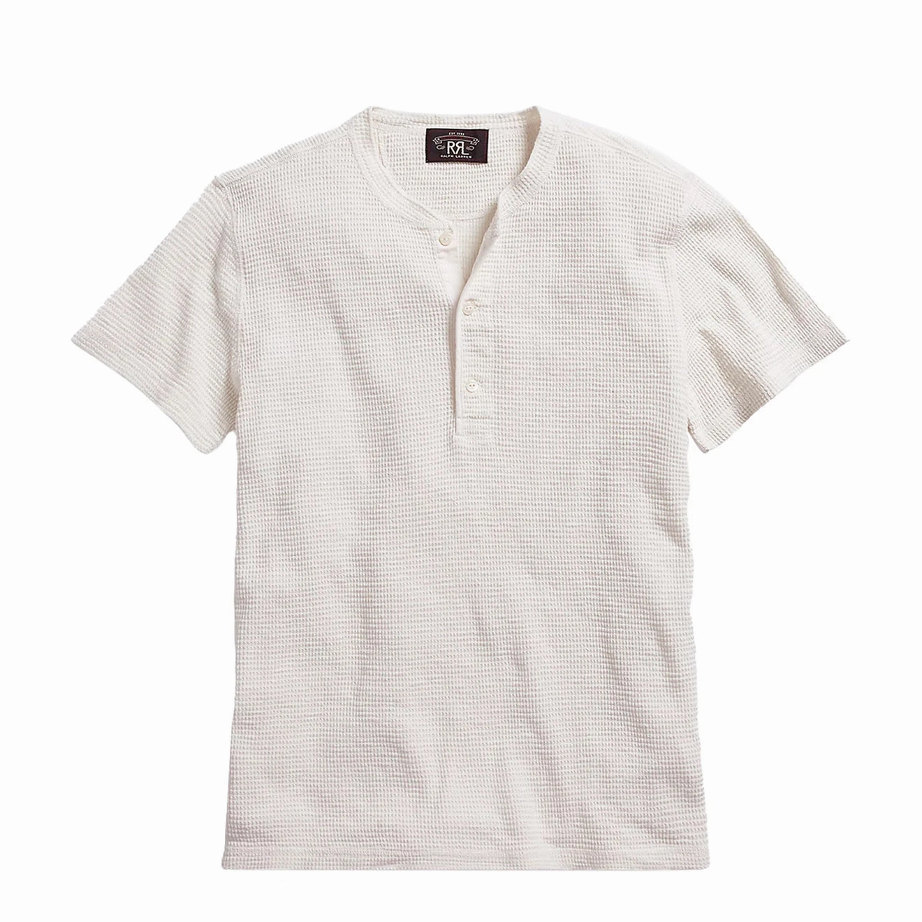 Rrl By Ralph Lauren S/S Henley Short Sleeve Knit Paper White Perfect Gift Offer Hot Offer Ending Soon