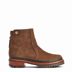 Ariat Womens Leighton Waterproof Boot Barley Brown Dont Miss Out