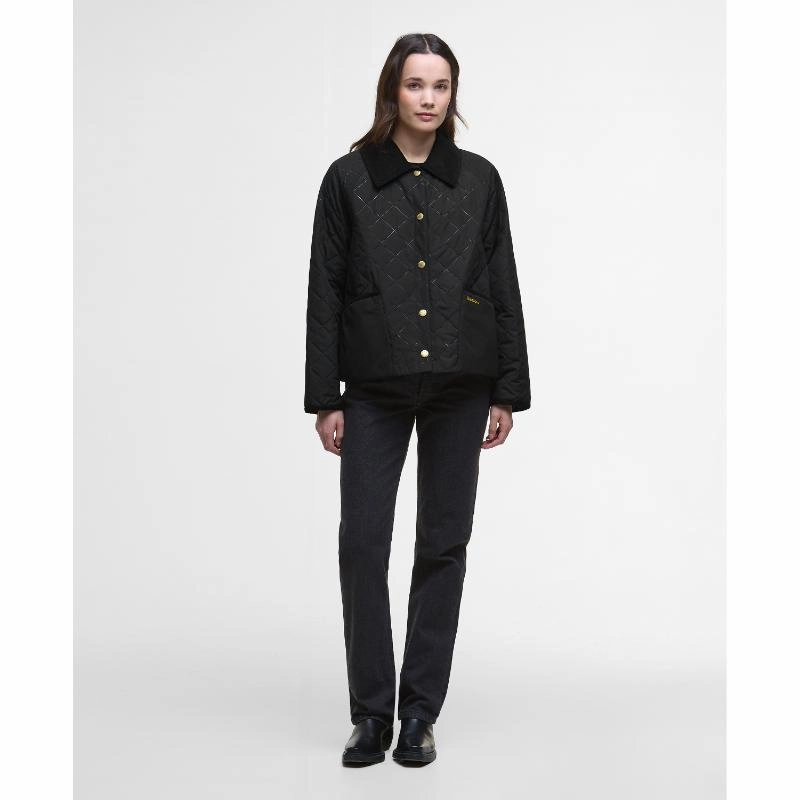Limited Stock Hot Deal Dont Wait Save Barbour Anise Ladies Quilted Jacket - Black/Ancient