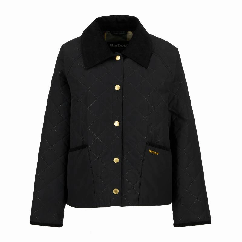 Online Exclusive Savings Steal the Deal Now Barbour Anise Ladies Quilted Jacket - Black/Ancient