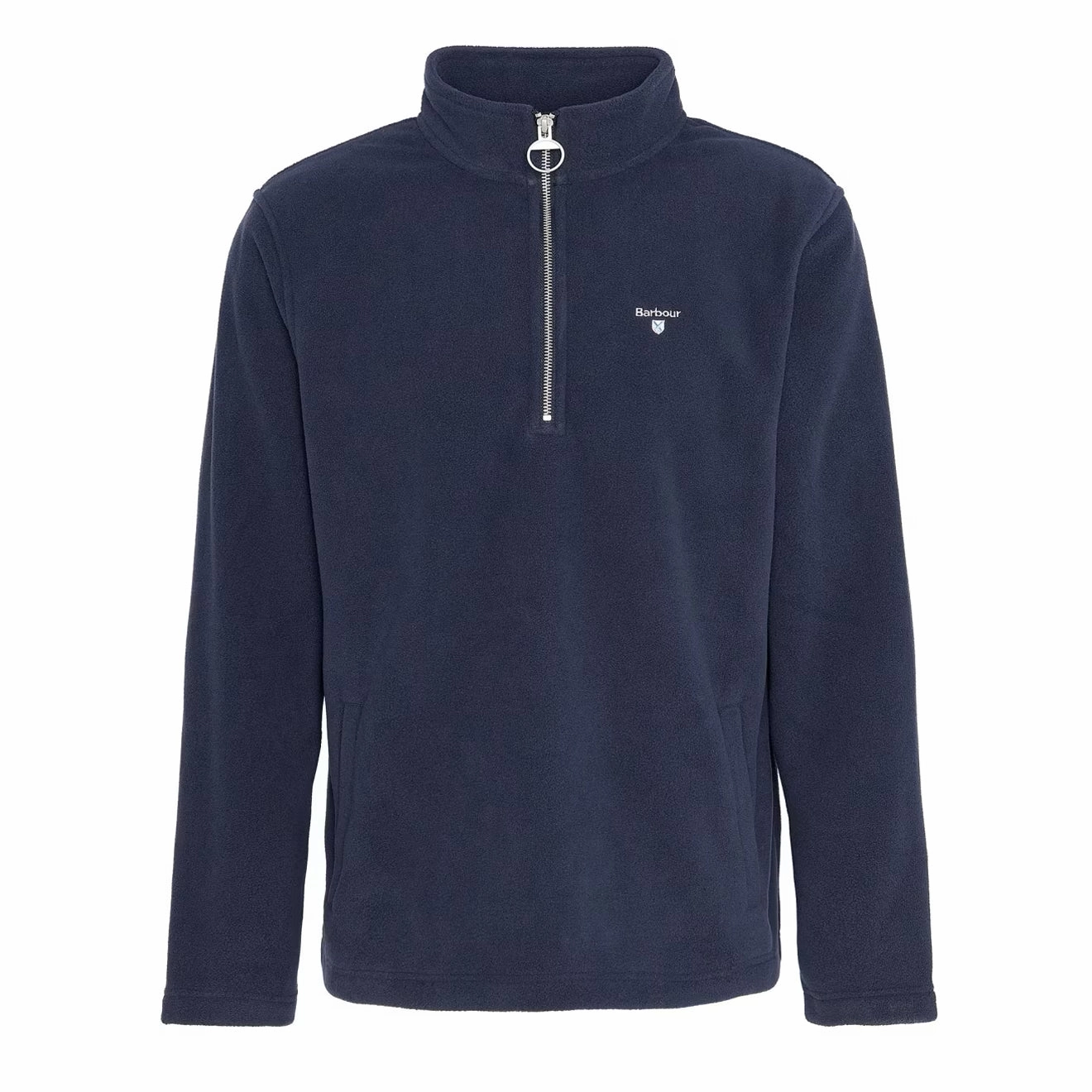 Barbour Essentials Half Zip Fleece Navy Best Price Today
