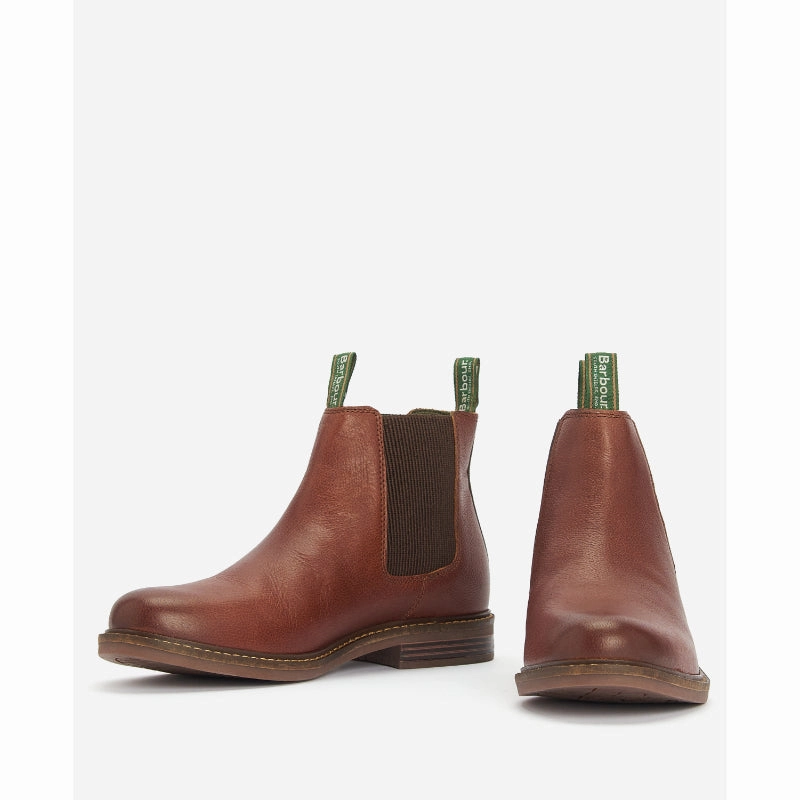 Barbour Farsley Mens Chelsea Boot - Teak Mega Savings Now