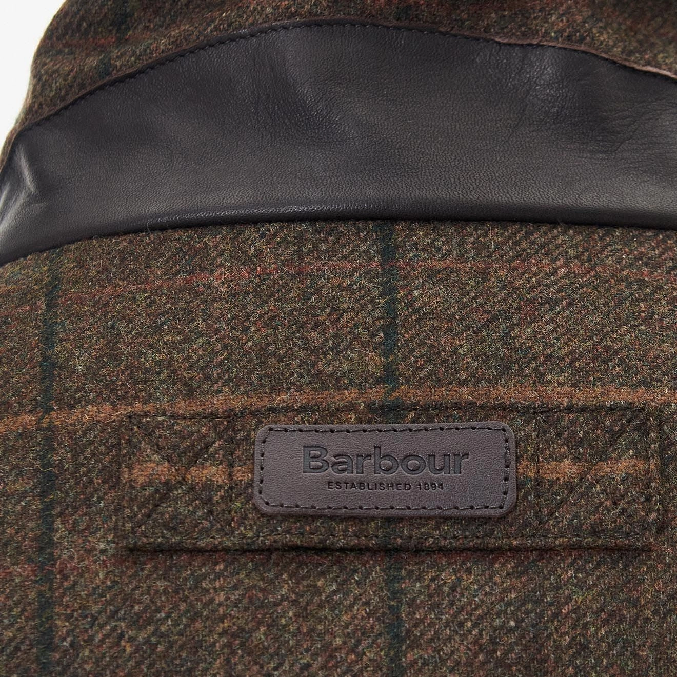 Big Savings Today Barbour Wool Beaconsfield Jacket Burnhill Brown Check