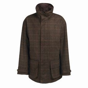 Big Savings Alert Barbour Wool Beaconsfield Jacket Burnhill Brown Check