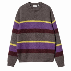 Carhartt Wip Merton Sweater Sundling Stripe Aura Shop Todays Picks Grab Your Hot Pick