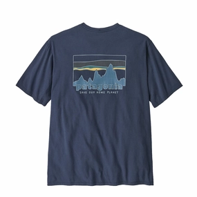 Patagonia '73 Skyline Organic T-Shirt New Navy MustHave Items Today Only Savings