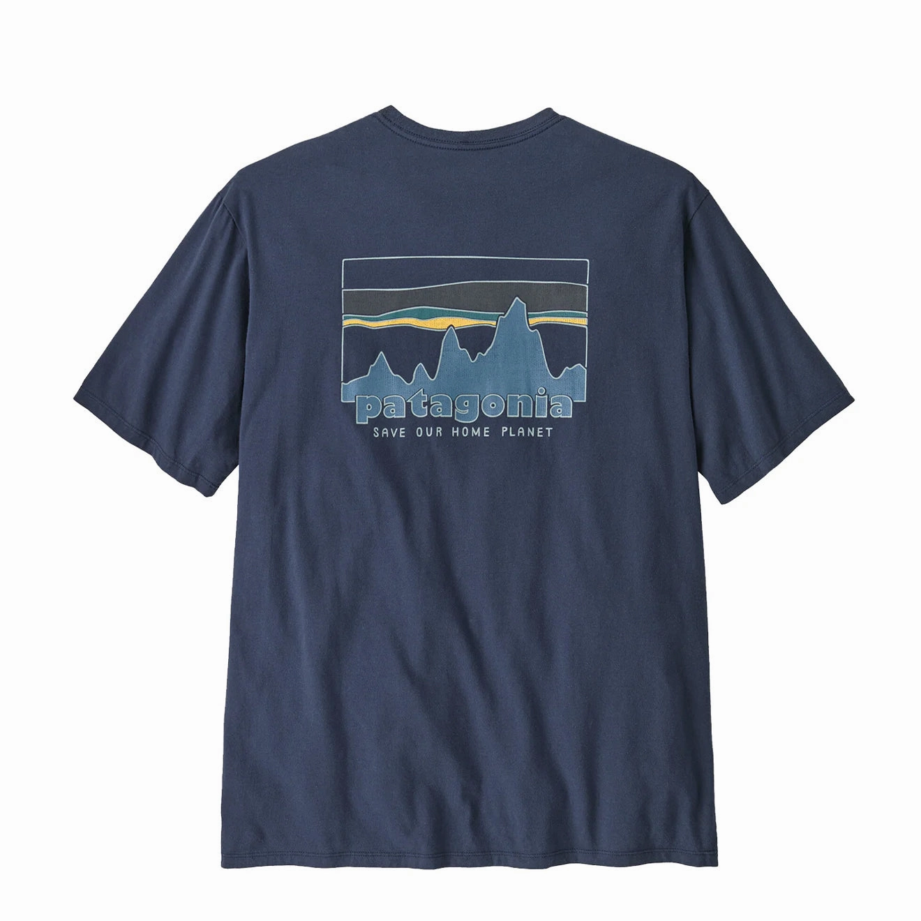 Patagonia '73 Skyline Organic T-Shirt New Navy MustHave Items Today Only Savings