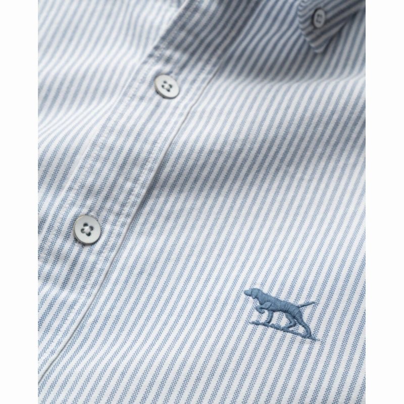 Rodd & Gunn Gunn Oxford Stripe Mens Sports Fit Shirt - Horizon Special Online Offer Today Only Hot Pick