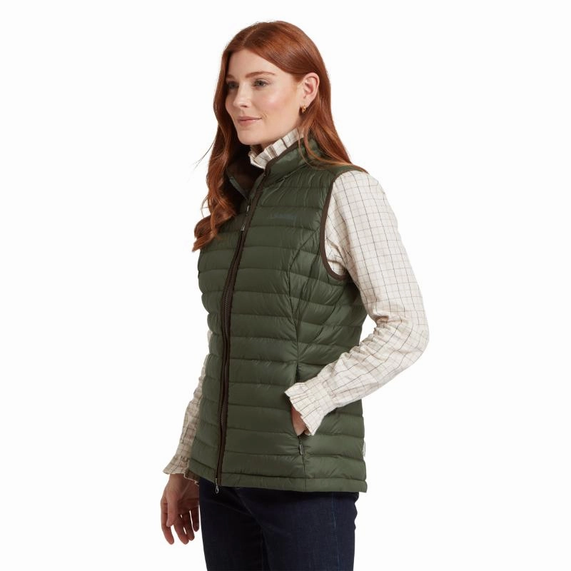 Gift Sale Event Hot Pick Sale Schoffel Launde Down Ladies Gilet - Woodland