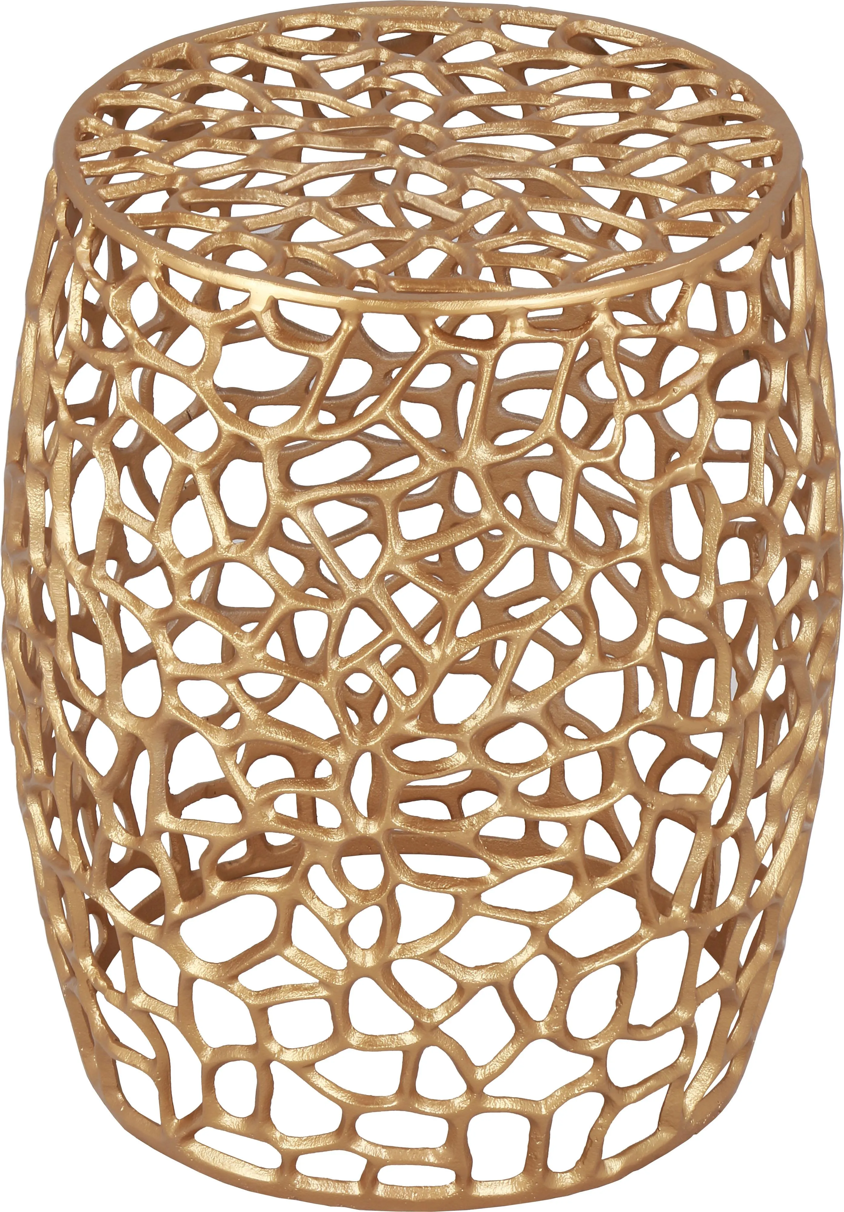 Priya Gold End Table