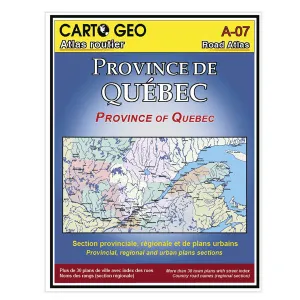 Gift Ideas Galore Shop Now Save Province Of Quebec Road Atlas