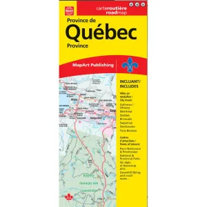 Quebec Province Road Map Trending Today Steal