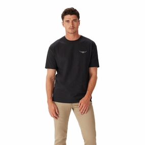 EndofWeek Deals Exclusive Online Deal R.M.Williams 1932 Mens T-Shirt - Anthracite