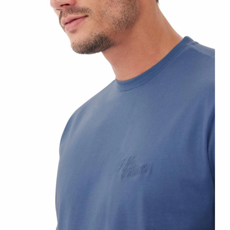 R.M.Williams Ashfield Mens T-Shirt - Blue Special Occasion Discount Best Price Today