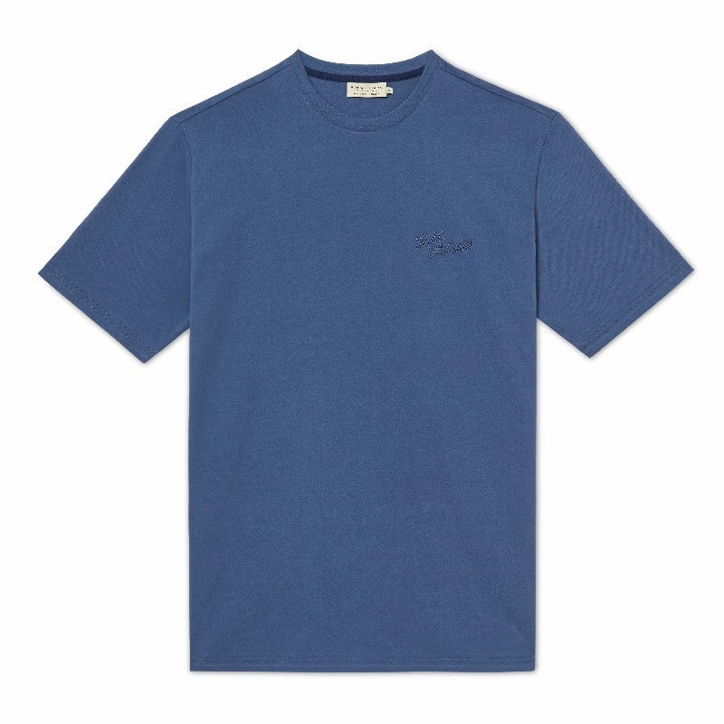 R.M.Williams Ashfield Mens T-Shirt - Blue Save Today Event