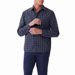 Big Hot Sale R.M.Williams Classic Mens Shirt - Navy/Red/Cream