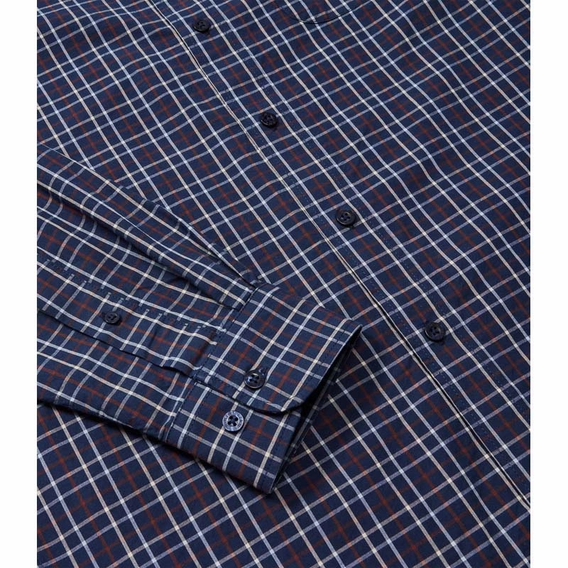 Instant Savings Deal Online Exclusive Offer R.M.Williams Classic Mens Shirt - Navy/Red/Cream