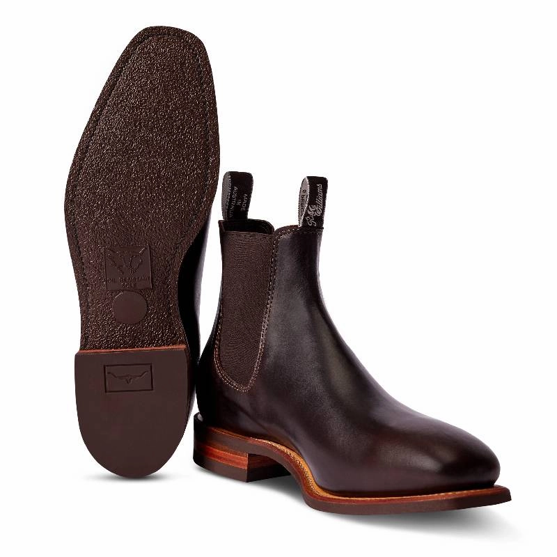 R.M.Williams Comfort Craftsman Leather Boot - Chocolate Grab Your Savings Clearance Steal Today
