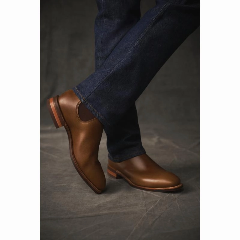 R.M.Williams Comfort Craftsman Mens Leather Boots - Caramel Special Deals Online