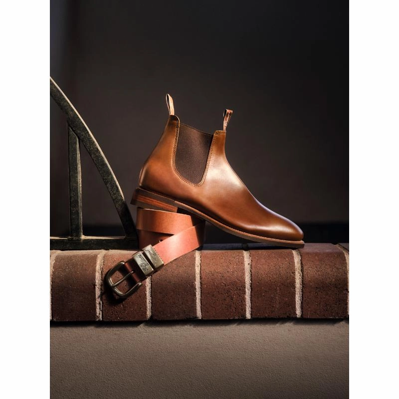 Grab Your Savings Perfect Gift Sale R.M.Williams Comfort Craftsman Mens Leather Boots - Caramel