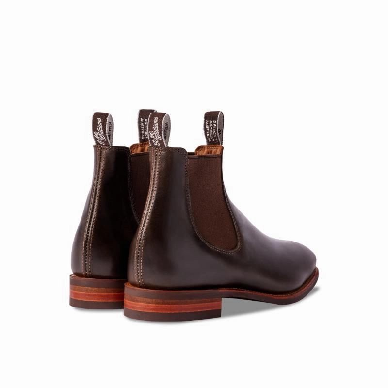 Dont Miss Big Savings Hot Item Clearance R.M.Williams Comfort Craftsman Mens Leather Boots - Dark Olive