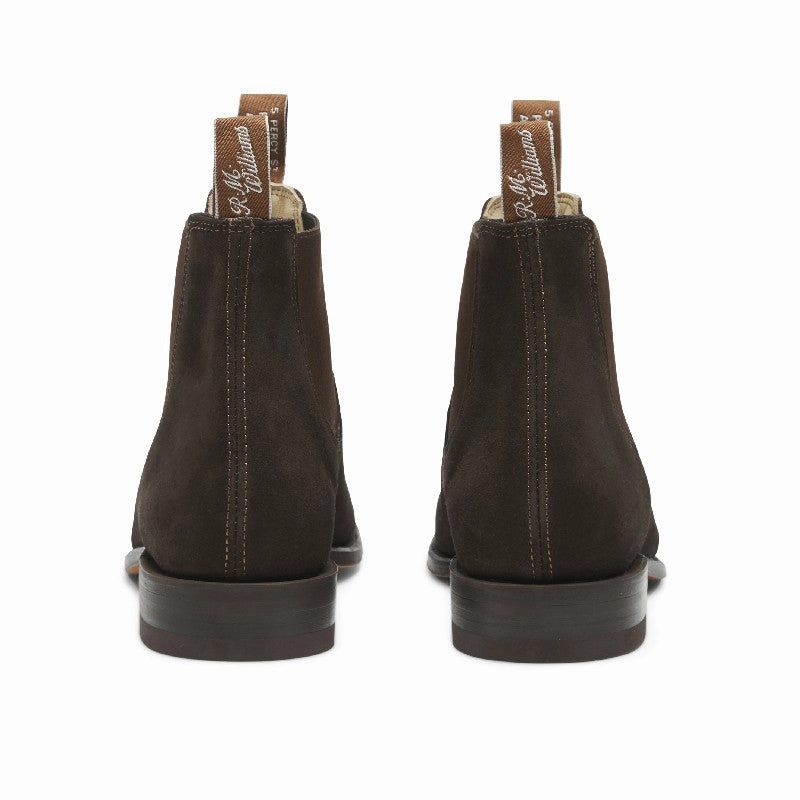 Dont Miss Hot Deals Limited Time Sale R.M.Williams Craftsman Classic Suede Mens Boot - Chocolate