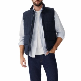 Todays Special Savings R.M.Williams Padstow Puffer Mens Gilet - Navy