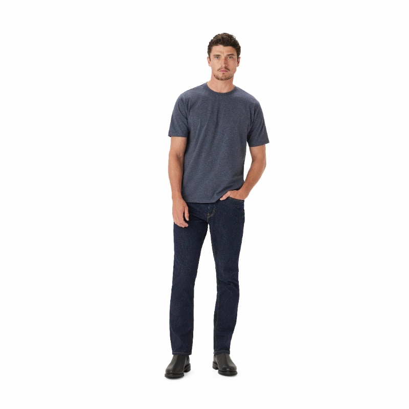 MustHave Clearance Weekend Flash Offer R.M.Williams Parson Mens T-Shirt - Dark Blue Marl