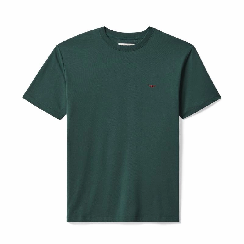 R.M.Williams Parson Mens T-Shirt - Pine Trending Hot Picks