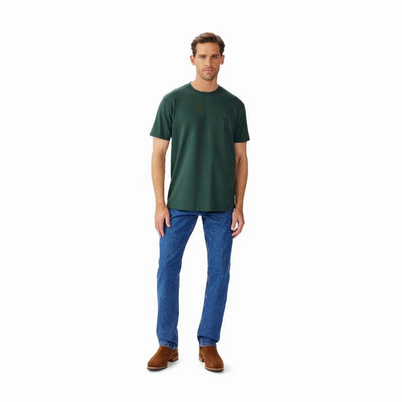 R.M.Williams Parson Mens T-Shirt - Pine Limited Edition Offer Dont Miss Out