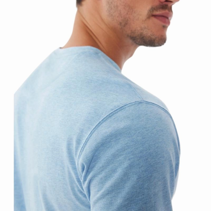 Shop Smart Save R.M.Williams Parson Mens T-Shirt - Sky Blue