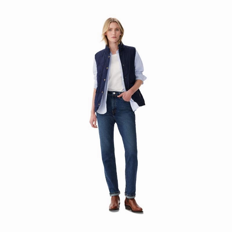Dont Miss This Deal Mega Hot Offer R.M.Williams Wilby Ladies Gilet - Navy