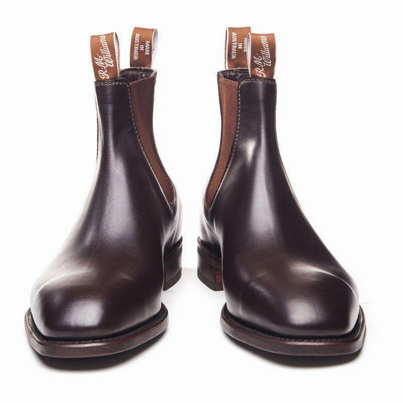 R.M.Williams Yearling Comfort Craftsman Boot - Chestnut Dont Miss Big Savings
