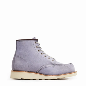Todays Steal Trending Now Offer Red Wing Womens 6-Inch Classic Moc Dusty Lavender Abilene
