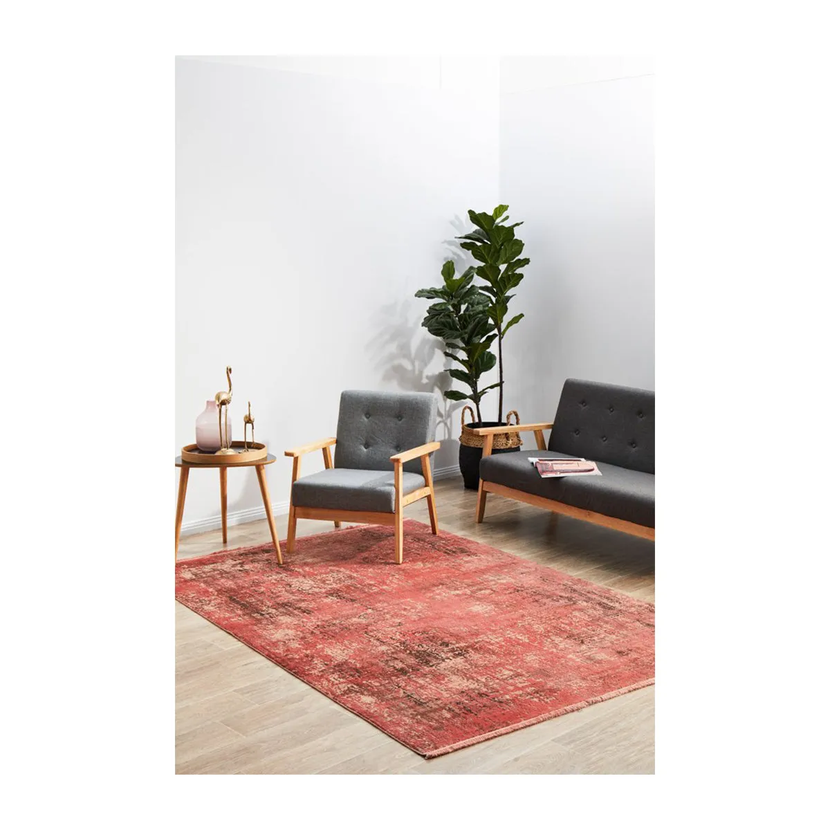 Reflections 101 Rug (Coral)