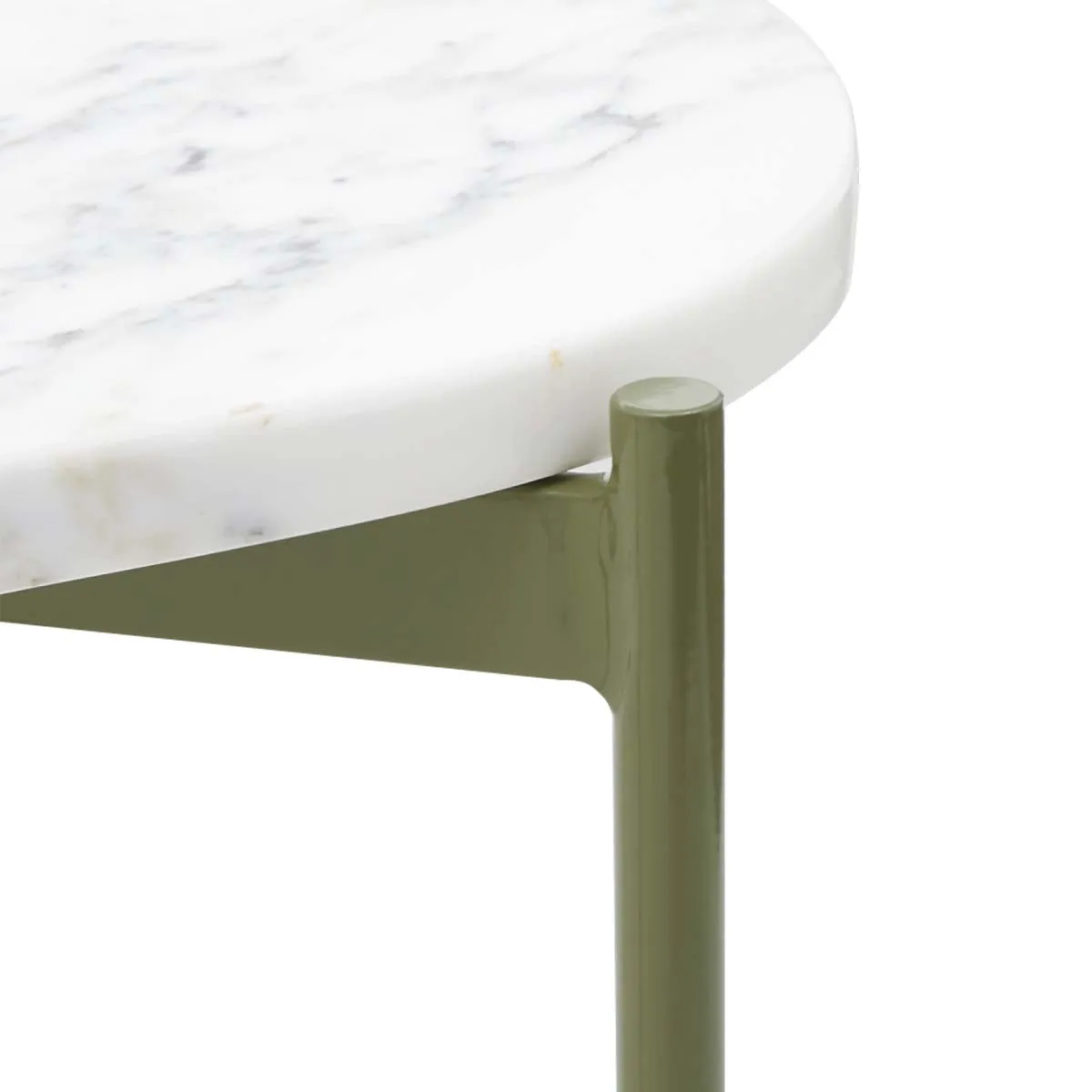 Rhonde Marble Side Table