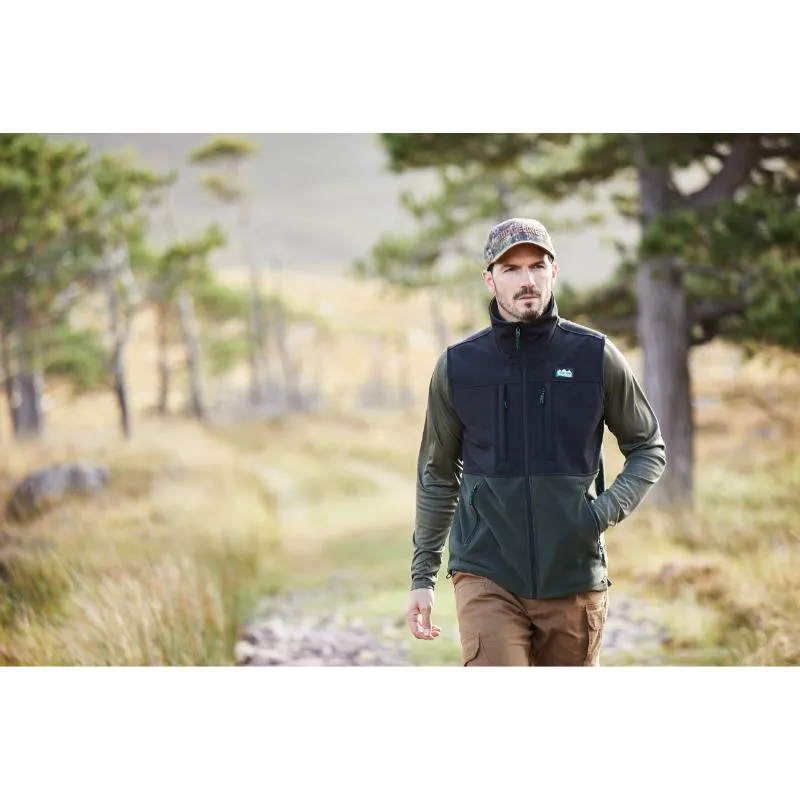 Dont Miss Big Savings Mega Discount Event Ridgeline Hybrid Mens Fleece Gilet - Field Olive