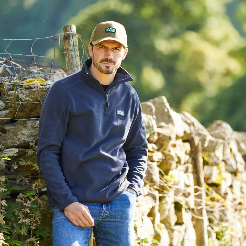 Last Chance Steal Ridgeline Narvik 1/4 Zip Mens Fleece Jumper - Navy